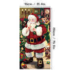Aarenza Christmas door cover with festive holiday design, perfect for instant Christmas decor and holiday cheer.
