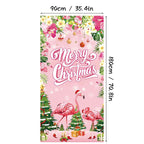 Aarenza Christmas door cover with festive holiday design for instant Christmas decor, perfect for holiday decorating.