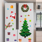 A festive Christmas-themed magnetic sticker by Arenzza featuring colorful holiday designs for fun and family-friendly decorating.