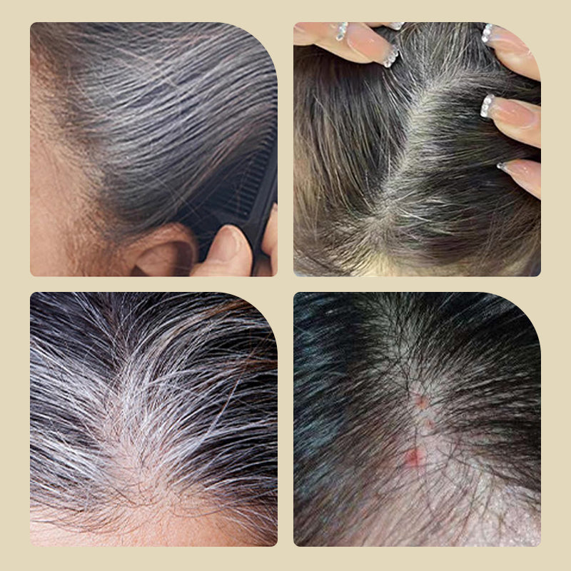 Arenzza safe and convenient comb hair dye in a sleek container, designed for easy application and vibrant hair color.