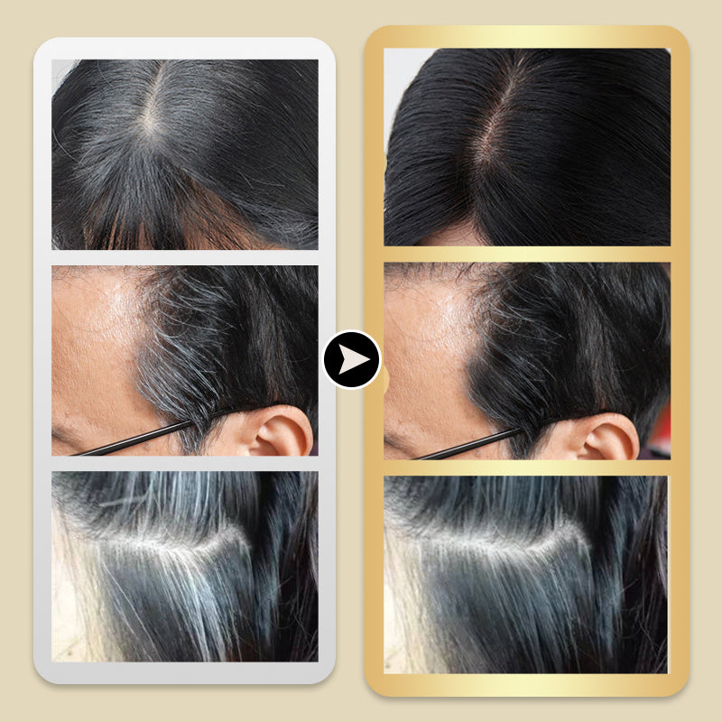 Arenzza Safe and Convenient Comb Hair Dye, health and beauty product, showing the comb applicator and packaging.