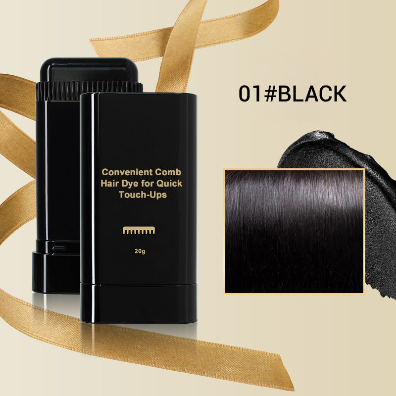 Arenzza safe and convenient comb hair dye in a container, designed for easy application and healthy hair coloring.