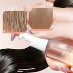 Arenzza safe and convenient comb hair dye for easy and gentle hair coloring, shown in a close-up image.