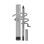 Arenzza waterproof long-lasting eyeliner pencil in purple, shown with the pencil tip and packaging, ideal for precise eye makeup.