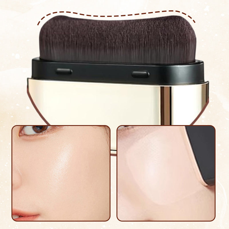 Arenzza dual-ended foundation stick for flawless, long-lasting makeup application, shown with the product extended and open.