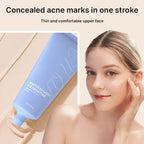 Arenzza Natural Radiance Foundation bottle showcasing 24-hour waterproof, vegan, non-comedogenic health and beauty makeup product.