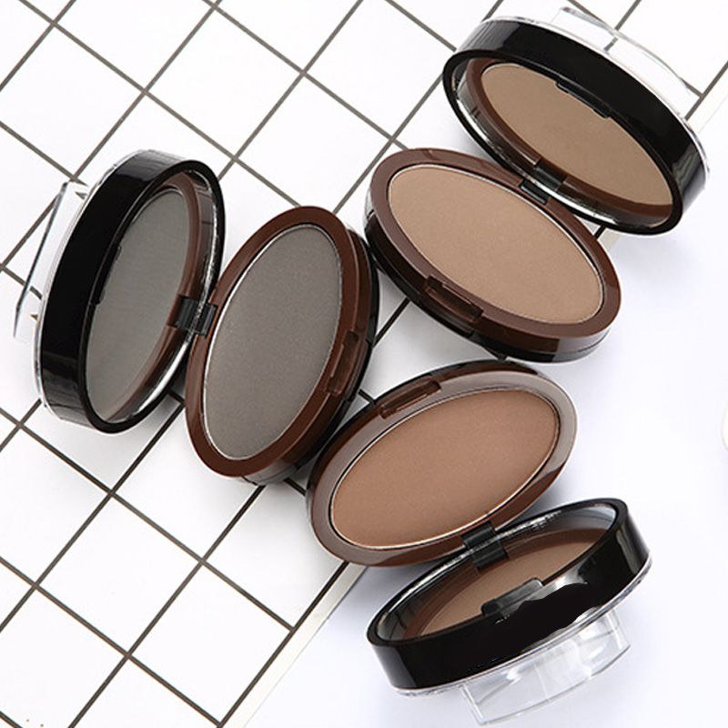 Arenzza instant adjustable eyebrow stamp with two-color brow powder, waterproof, smudge-proof for natural, full brows.