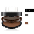 Arenzza instant adjustable eyebrow stamp with two-color brow powder, waterproof and smudge-proof, natural full brows in seconds.