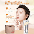 Arenzza long-lasting full coverage liquid foundation bottle, smooth texture, in a sleek packaging, suitable for a flawless complexion.