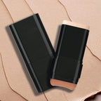Arenzza 2-in-1 foundation stick with brush for versatile makeup application, shown with the stick and brush on a neutral background.