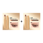 Arenzza 3-color eyeshadow stick in vibrant shades, displayed against a light background, showcasing its versatile, colorful design.