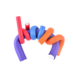 Set of 10 Arenzza universal sponge curling rods for hair styling, lightweight and flexible for curling and waving hair.