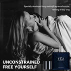 Arenzza YCZ Midnight Marine unisex Eau De Parfum bottle, 50ml, with sleek navy packaging and modern design.