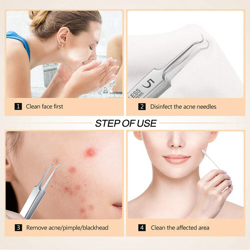 Arenzza specialized beauty tweezers for salon use, with fine tips for precise hair removal and grooming in health and beauty routines.