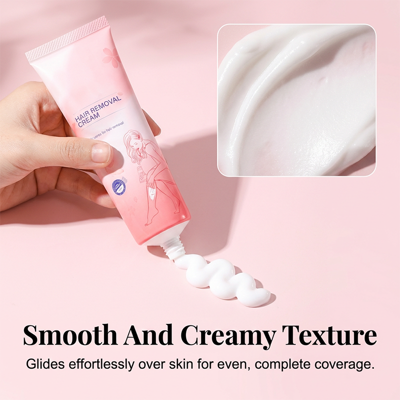 Arenzza Gentle Hair Removal Cream in a white tube with purple accents, suitable for smooth, hair-free skin in health and beauty care.