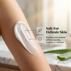 Arenzza Gentle Hair Removal Cream in a white tube with purple accents, positioned on a clean white background.