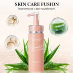 Arenzza gentle hair removal cream for underarms, legs, and arms, in a white tube with blue accents and a flip-top cap.