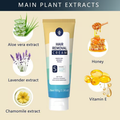 Arenzza painless full body hair removal cream for men and women, skin-friendly formula for all body areas, in a tube container.