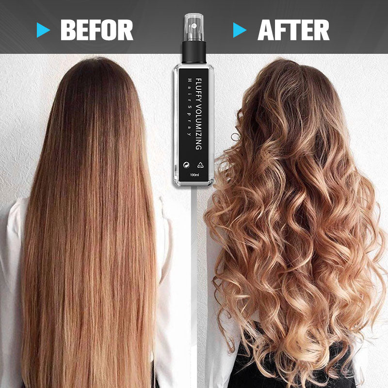 Arenzza Protein Hair Voluming Spray bottle with spray nozzle, designed for thickening and adding volume to hair.