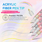 Arenzza 12-color professional nail art pen set featuring colorful pens for detailed nail designs in a health and beauty product image.