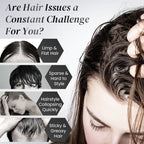 Arenzza volumizing styling spray bottle for hair, featuring a spray nozzle and label, designed to boost hair volume and hold.