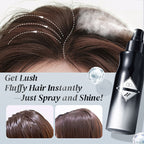 Arenzza volumizing styling spray in a spray bottle, designed to add volume and texture to hair for a healthy, bouncy look.