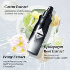 Arenzza volumizing styling spray for hair, leave-in spray in a sleek bottle, designed to add volume and texture to hair.