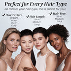 Arenzza volumizing styling spray for hair, in a spray bottle, designed to add volume and shine to hair with a lightweight formula.