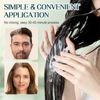 Arenzza Mild Formula Long Lasting Hair Dye Set with bottles of hair color dye and applicator tools for healthy hair coloring.