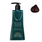 Arenzza mild formula long-lasting hair dye set with applicator bottles and color tubes for vibrant hair coloring.