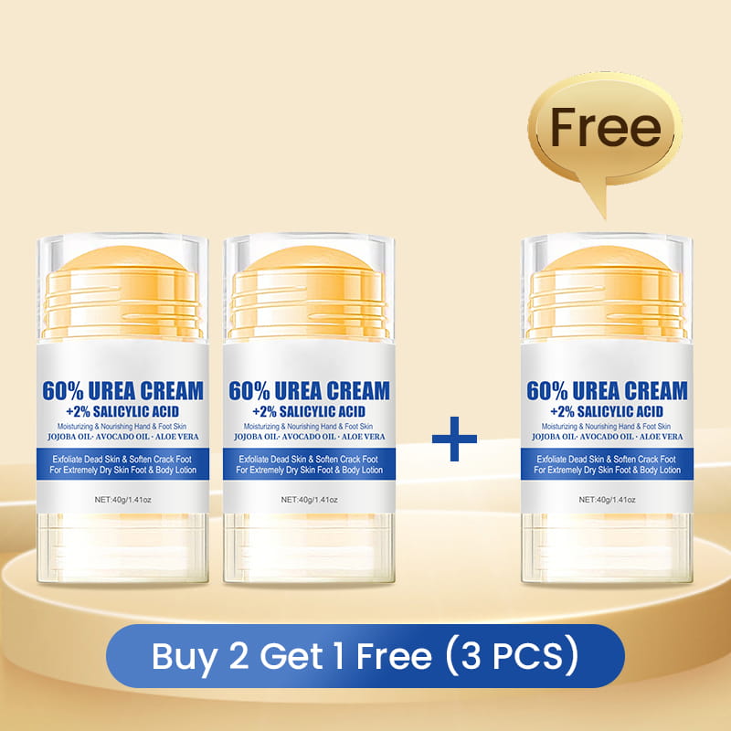 Arenzza hydrating foot cream with moisturizing ingredients, shown in a tube, designed to prevent cracking and nourish dry skin.