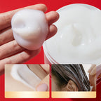 Arenzza Smoothing & Hydrating Hair Mask in a jar, showcasing a creamy, nourishing hair treatment for smooth, shiny hair.