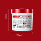 Arenzza Smoothing & Hydrating Hair Mask in a jar, showing creamy formula for healthy, shiny hair care.
