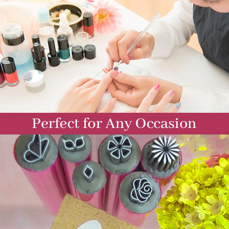 Arenzza Nail Art Stamp Pen for detailed nail designs, featuring a sleek black pen with stamping tips for precise nail art application.