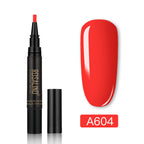 Arenzza One Step Nail Gel Pen for quick, easy nail art and gel application in a sleek pen design.