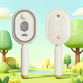 Arenzza electric spray massage comb with health and beauty features, showing the comb with spray functionality and ergonomic design.