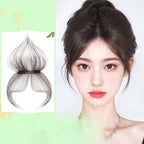 Arenzza lightweight clip-on topper wig with invisible extensions for natural hair volume and easy wear in a health and beauty setting.