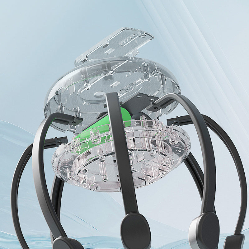 Arenzza intelligent octopus head massager with relaxing kneading modes, portable design, and ergonomic shape for head relaxation.
