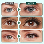 Arenzza waterproof mascara with lengthening and curling effects, shown in a sleek tube with a wand applicator.