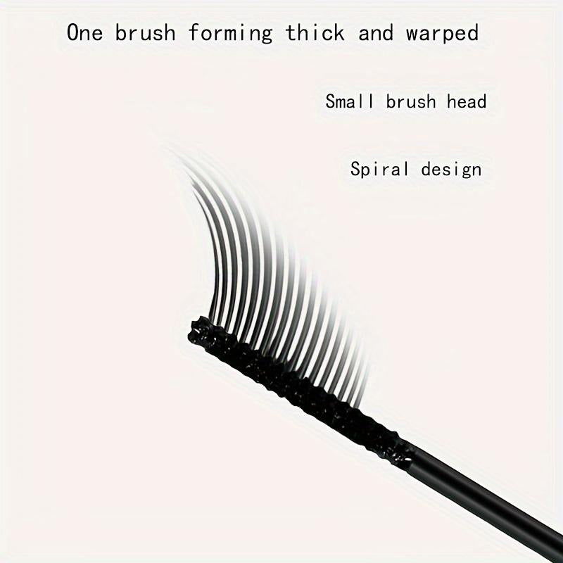 Arenzza waterproof lengthening curling mascara wand with volumizing, smudge-free formula for long-lasting lash enhancement.