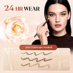 Arenzza waterproof gel eyeliner in a sleek container, designed for long-lasting, smudge-proof eye makeup, ideal for beach and water activities.
