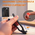 Arenzza curved blade nail clipper with sleek design for precise, smooth nail trimming in a health and beauty setting.