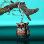 Mini foldable stainless steel owl nail clippers by Arenzza, compact and portable for easy nail trimming and grooming.