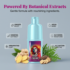 Arenzza Plant Extract Hair Color Cream, health and beauty product, showing the cream in a jar with natural ingredients background.