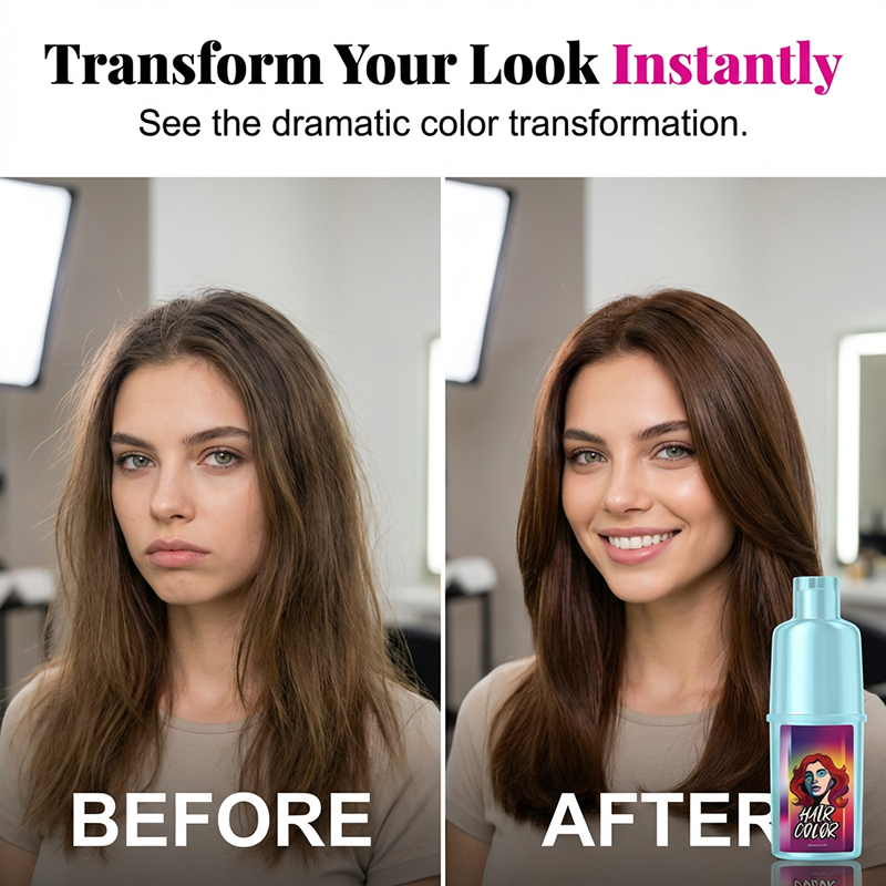 Arenzza Plant Extract Hair Color Cream tube showing natural ingredients and vibrant packaging for healthy hair coloring.