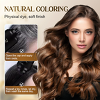 A gray hair cover comb from Arenzza, designed for quick hair touch-ups, featuring a comb with gray hair cover material.