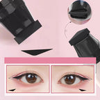 Arenzza integrated rotating eyeliner stamp pen with black ink, featuring a sleek design and a rotating tip for precise eyeliner application.