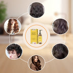 Arenzza long-lasting natural hair dye shampoo bottle with label, in a health and beauty setting, highlighting hair coloring benefits