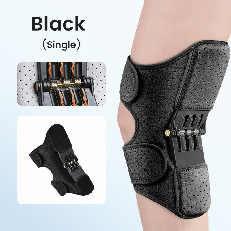 Arenzza adjustable knee protector booster for sports, featuring padded knee support and straps for secure fit during physical activity.