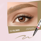 Arenzza 2-in-1 Microblading Brow Pen for natural-looking eyebrow enhancement in health and beauty.